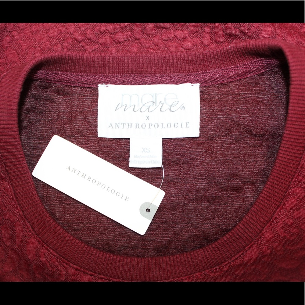 Anthropologie Mare Mare Odila Rose Quilted Dress (women’s XS) (NWT) - Picture 11 of 13